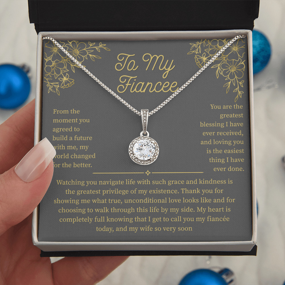 To My Fiancee, Eternal Hope Necklace