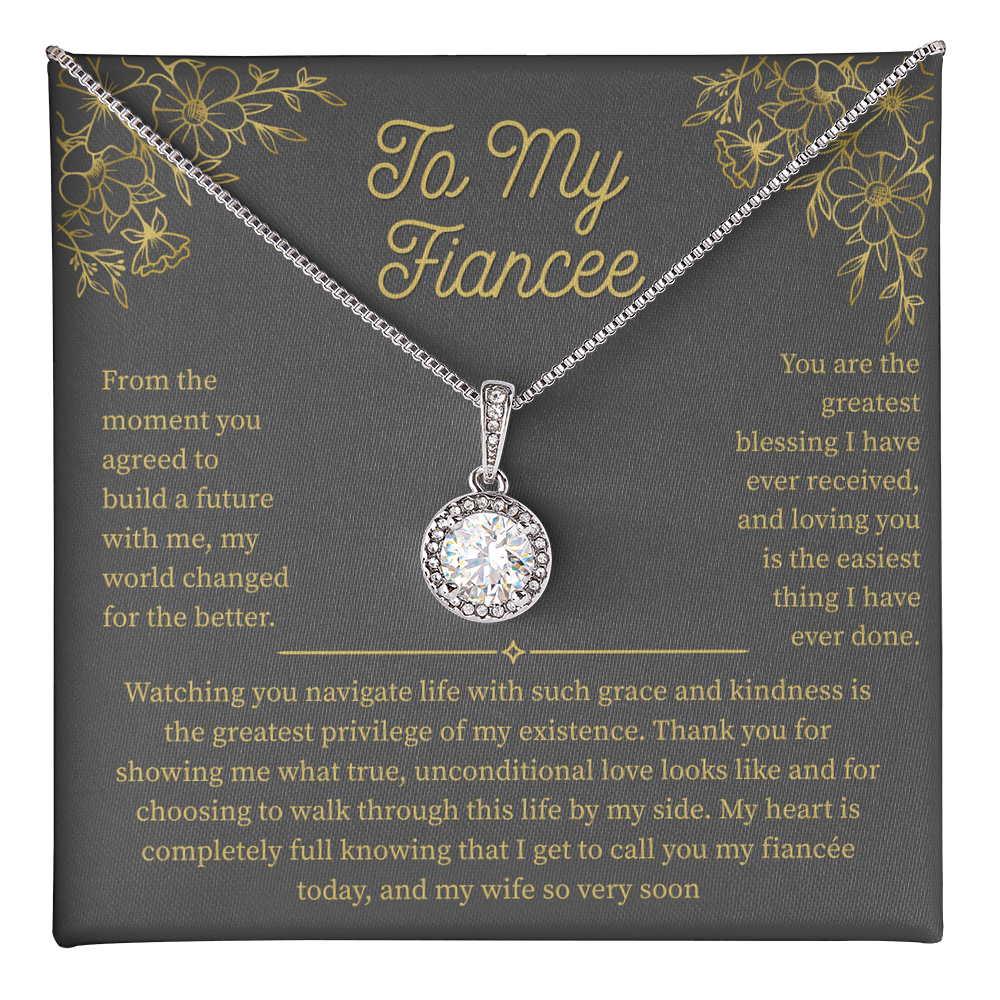 To My Fiancee, Eternal Hope Necklace