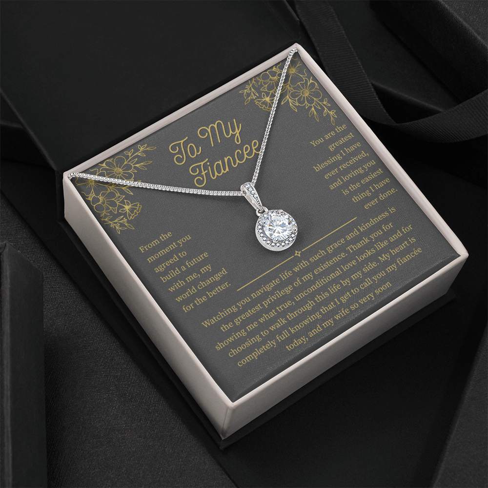 To My Fiancee, Eternal Hope Necklace