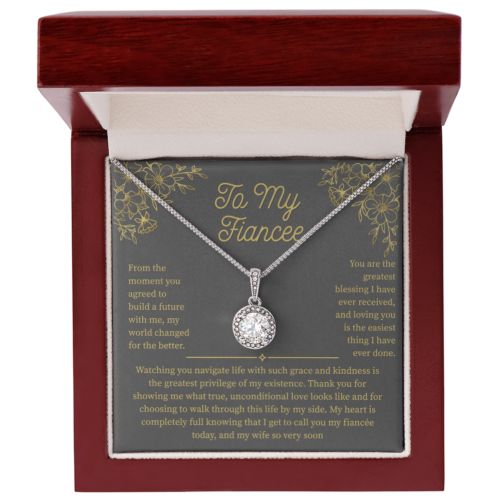 To My Fiancee, Eternal Hope Necklace