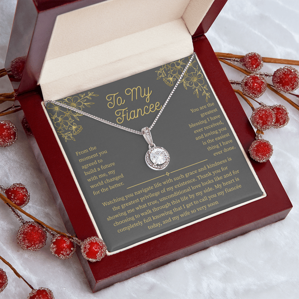 To My Fiancee, Eternal Hope Necklace