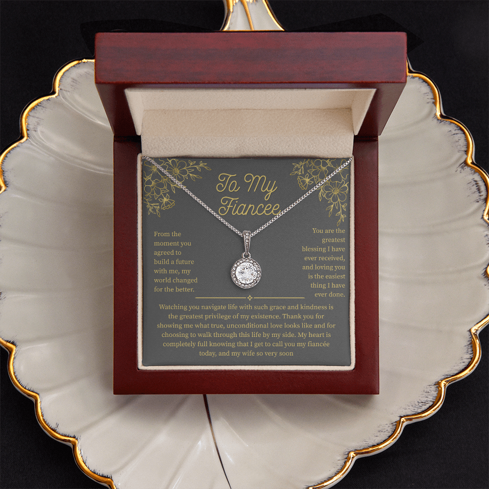 To My Fiancee, Eternal Hope Necklace
