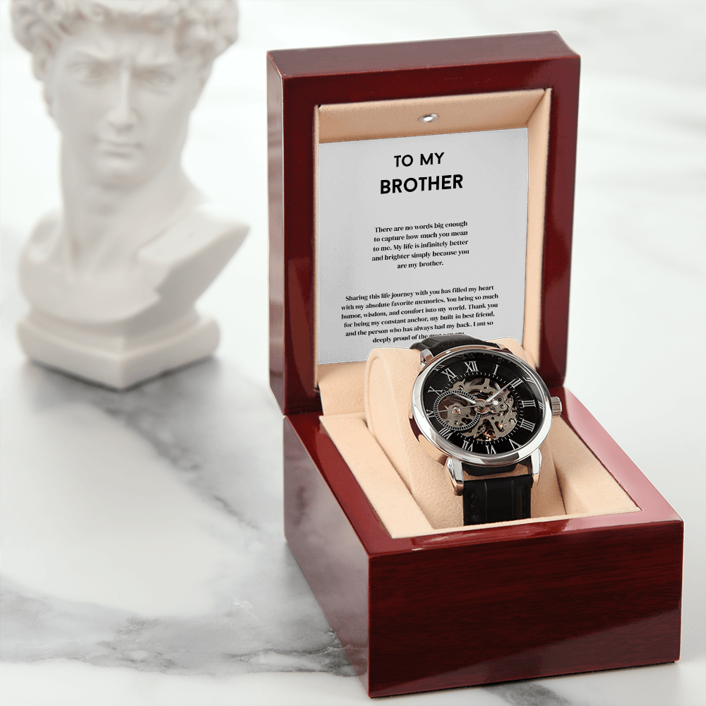 To My Brother, Openwork Watch