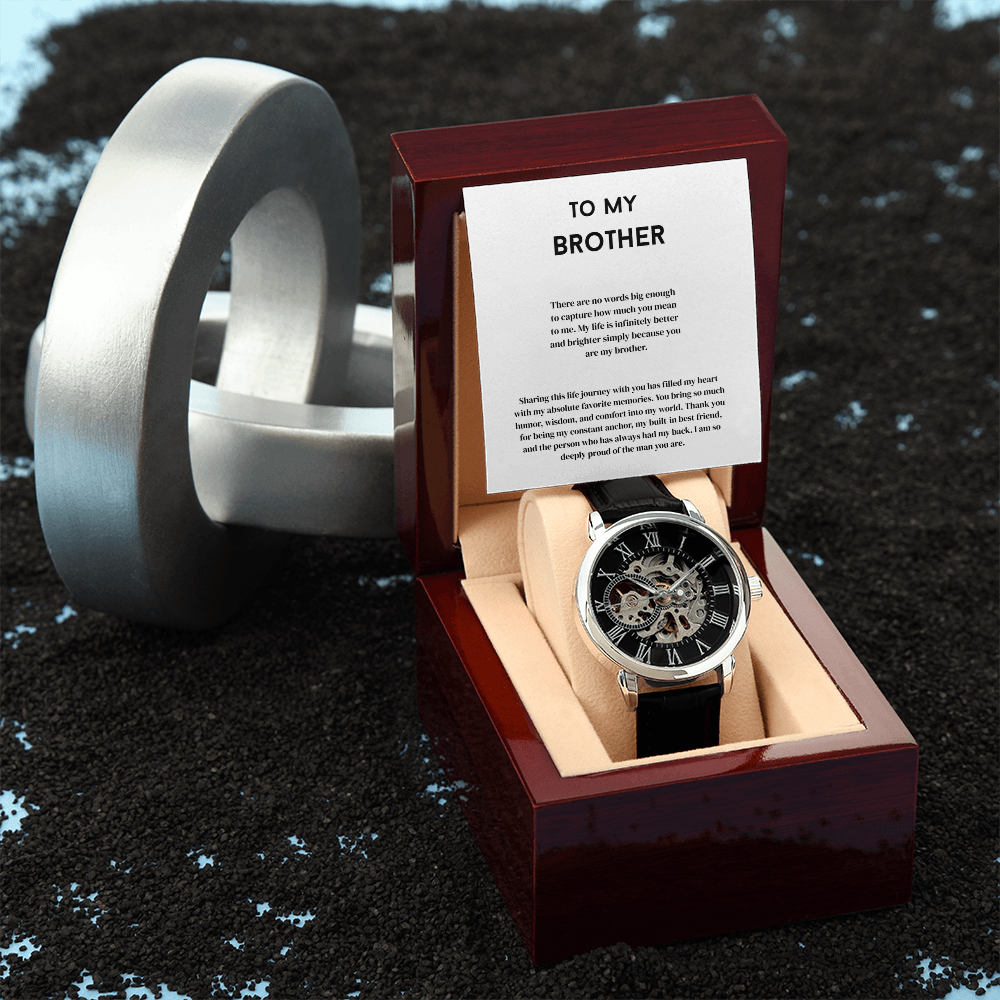 To My Brother, Openwork Watch