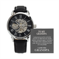 To My Grandpa, Openwork Watch