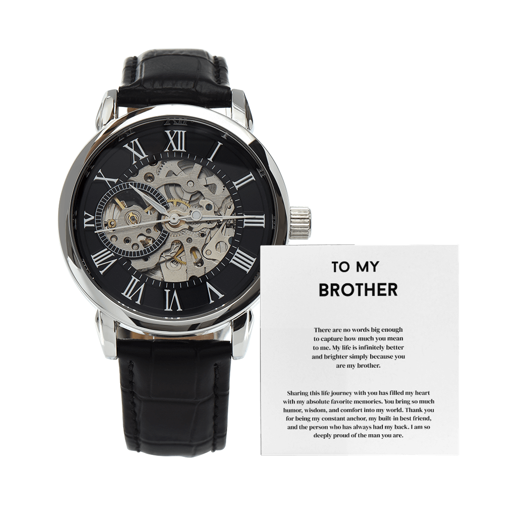 To My Brother, Openwork Watch