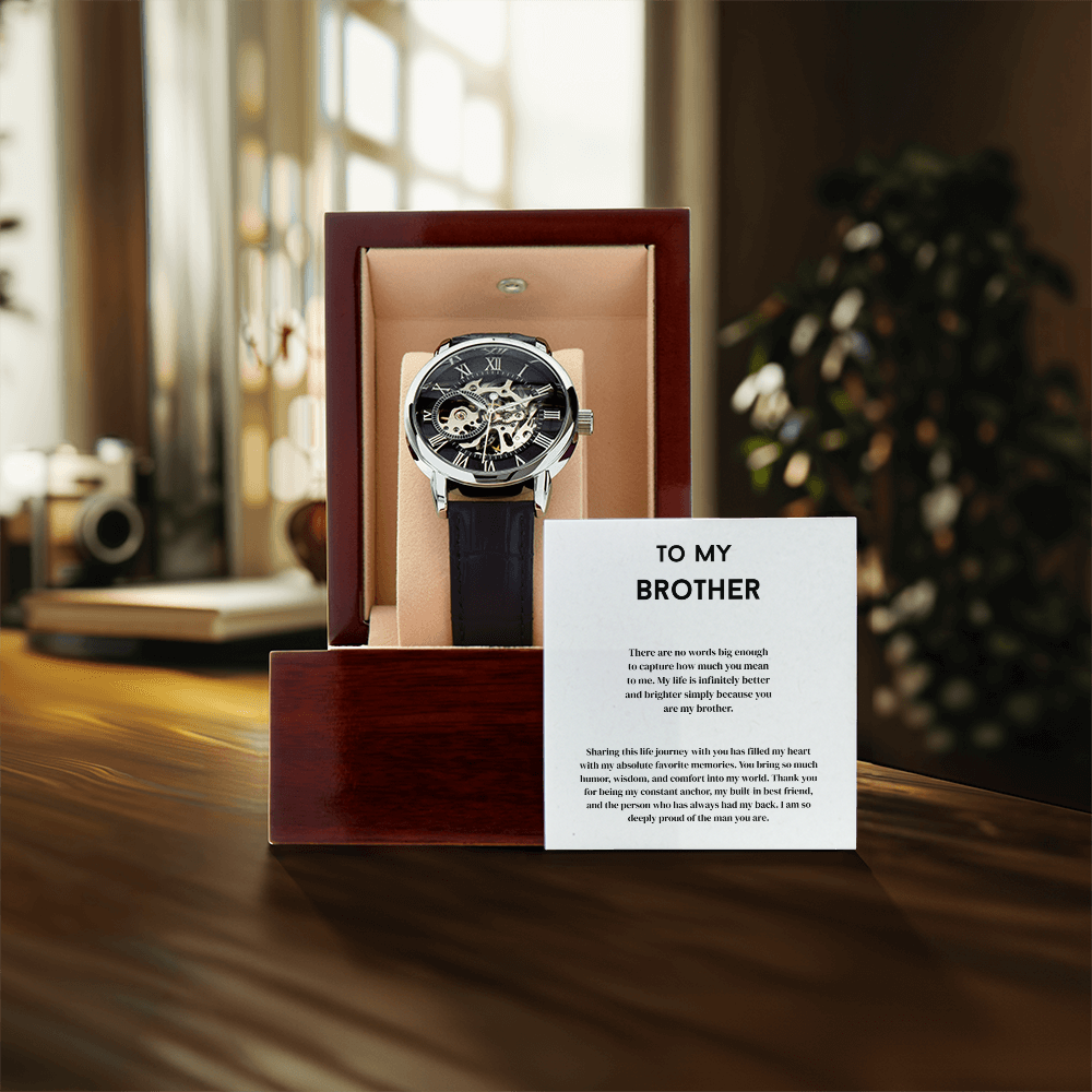 To My Brother, Openwork Watch
