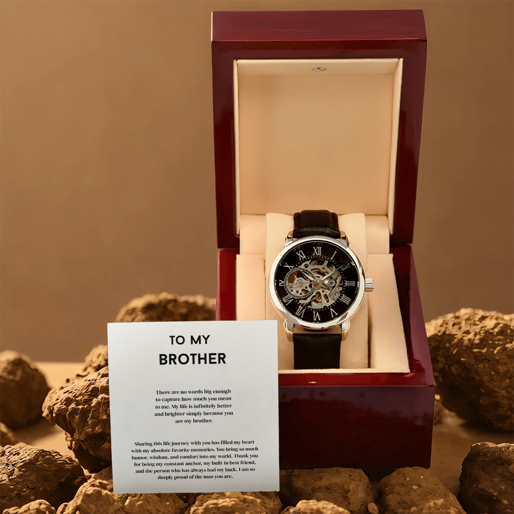 To My Brother, Openwork Watch