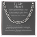 To My Fiance, Cuban Link Chain