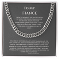To My Fiance, Cuban Link Chain