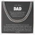 To My Dad, Cuban Link Chain