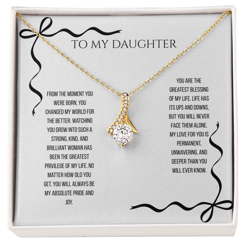 To My Daughter, Alluring Beauty Necklace
