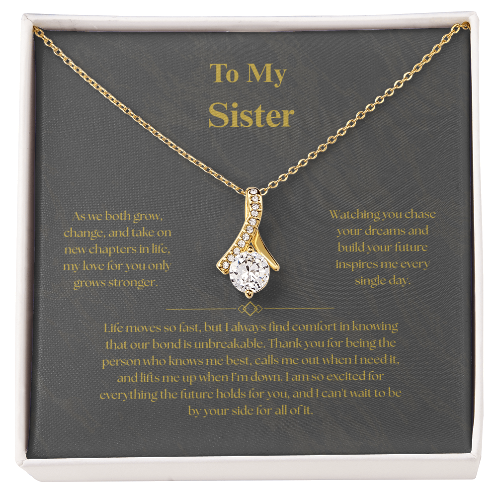 To My Sister, Alluring Beauty Necklace
