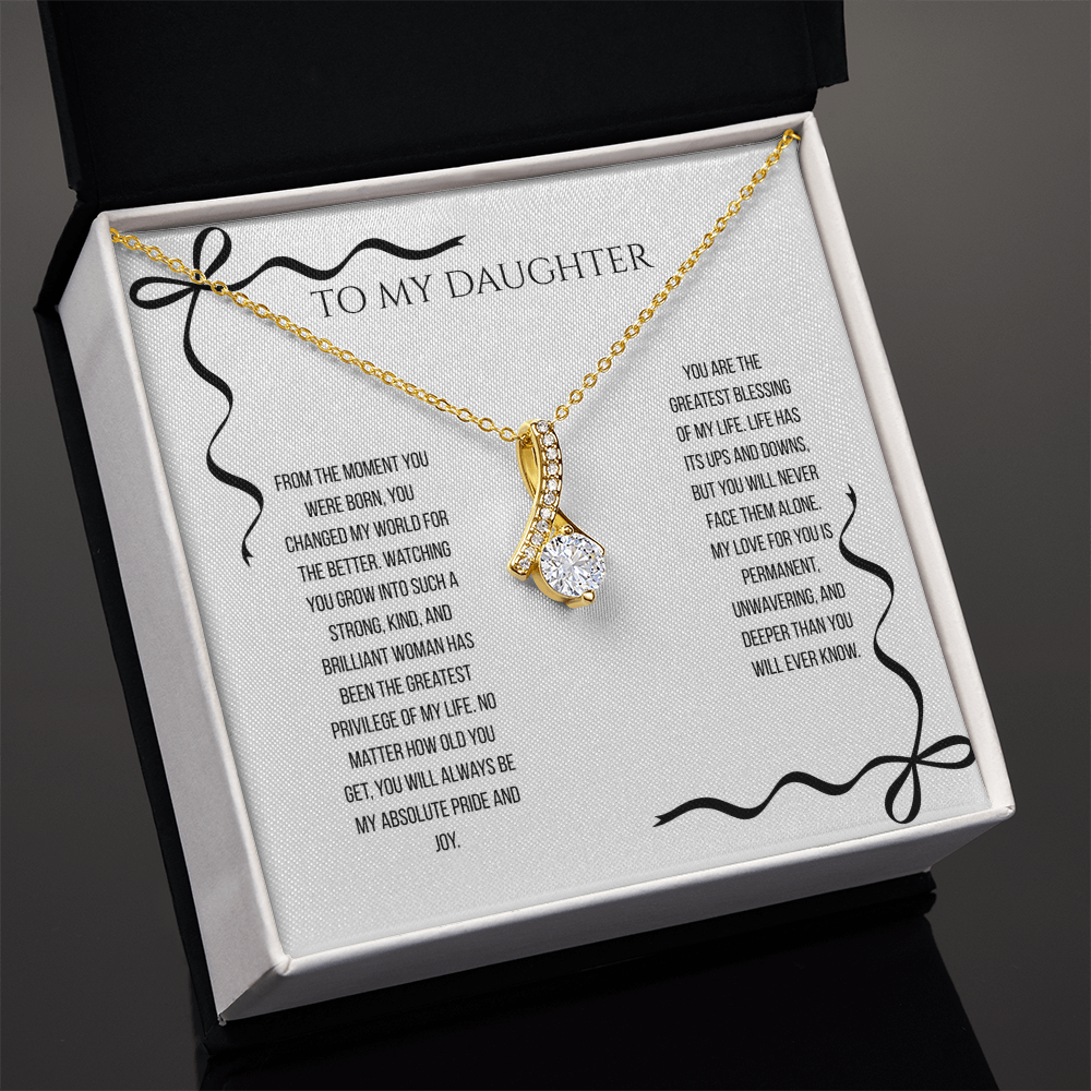 To My Daughter, Alluring Beauty Necklace