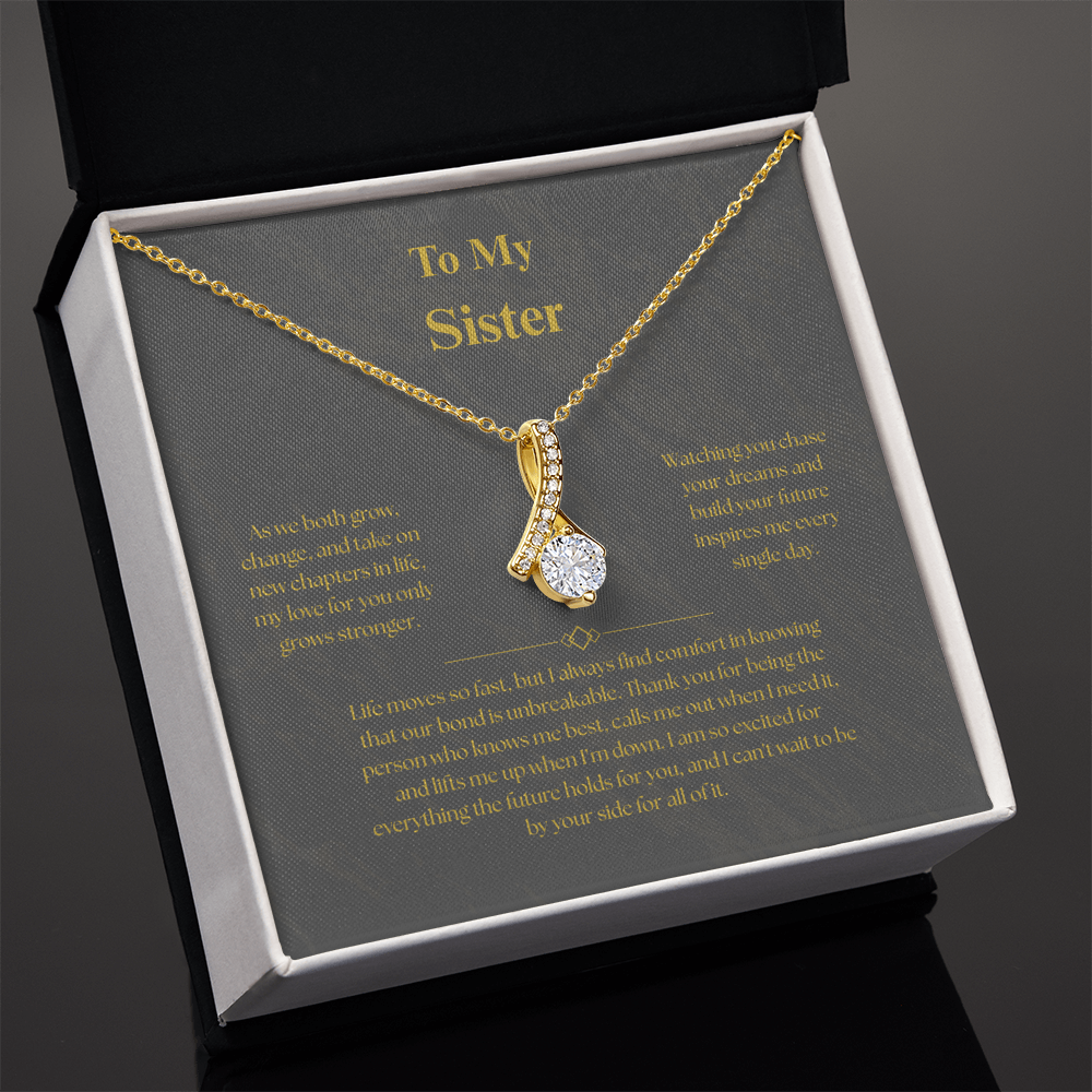 To My Sister, Alluring Beauty Necklace
