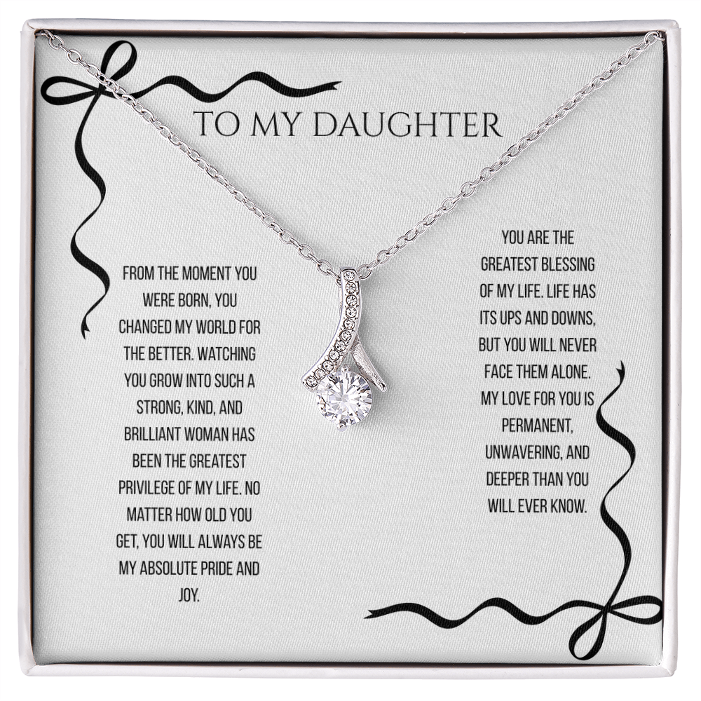 To My Daughter, Alluring Beauty Necklace