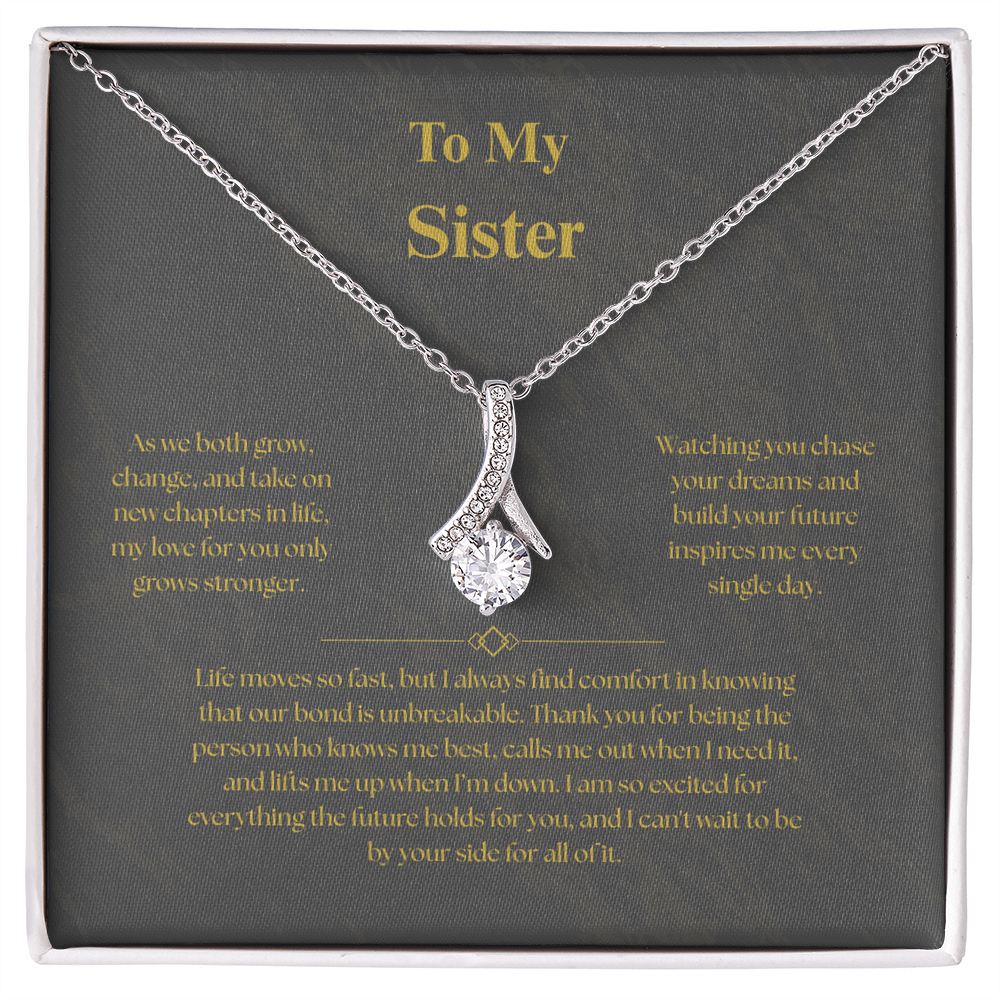To My Sister, Alluring Beauty Necklace