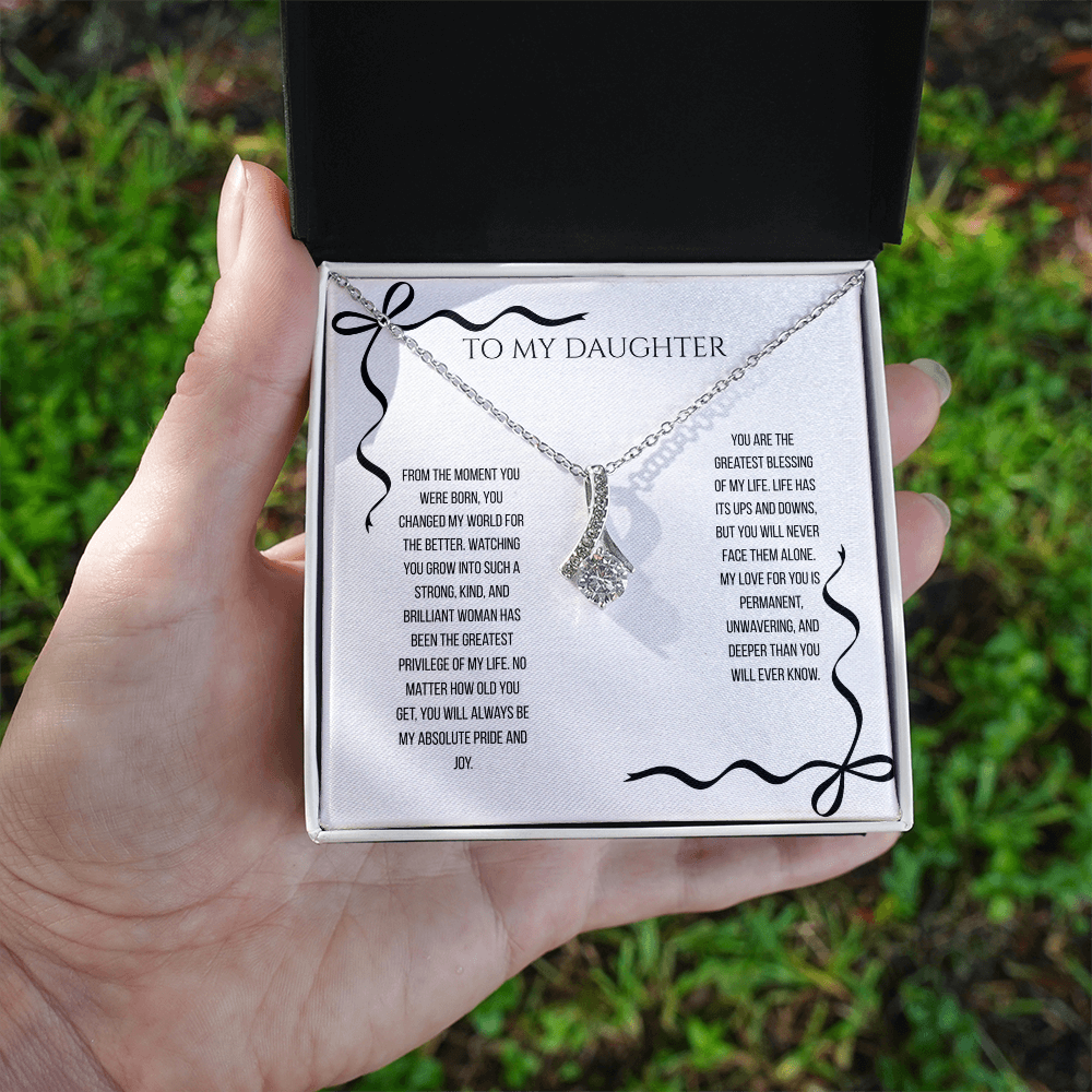 To My Daughter, Alluring Beauty Necklace