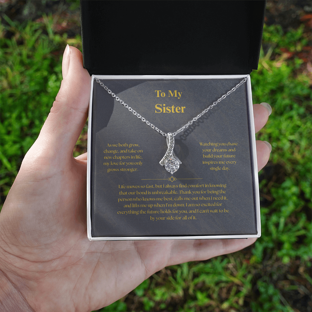 To My Sister, Alluring Beauty Necklace