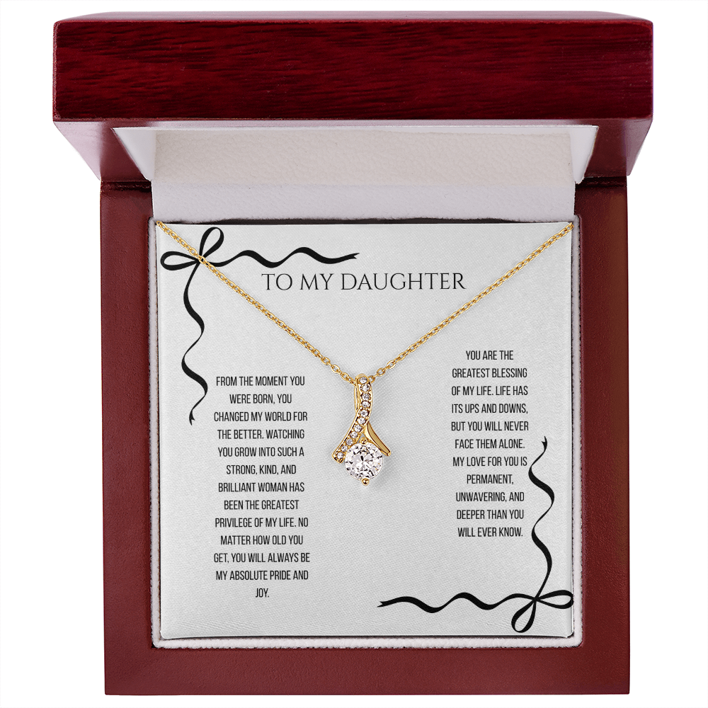 To My Daughter, Alluring Beauty Necklace