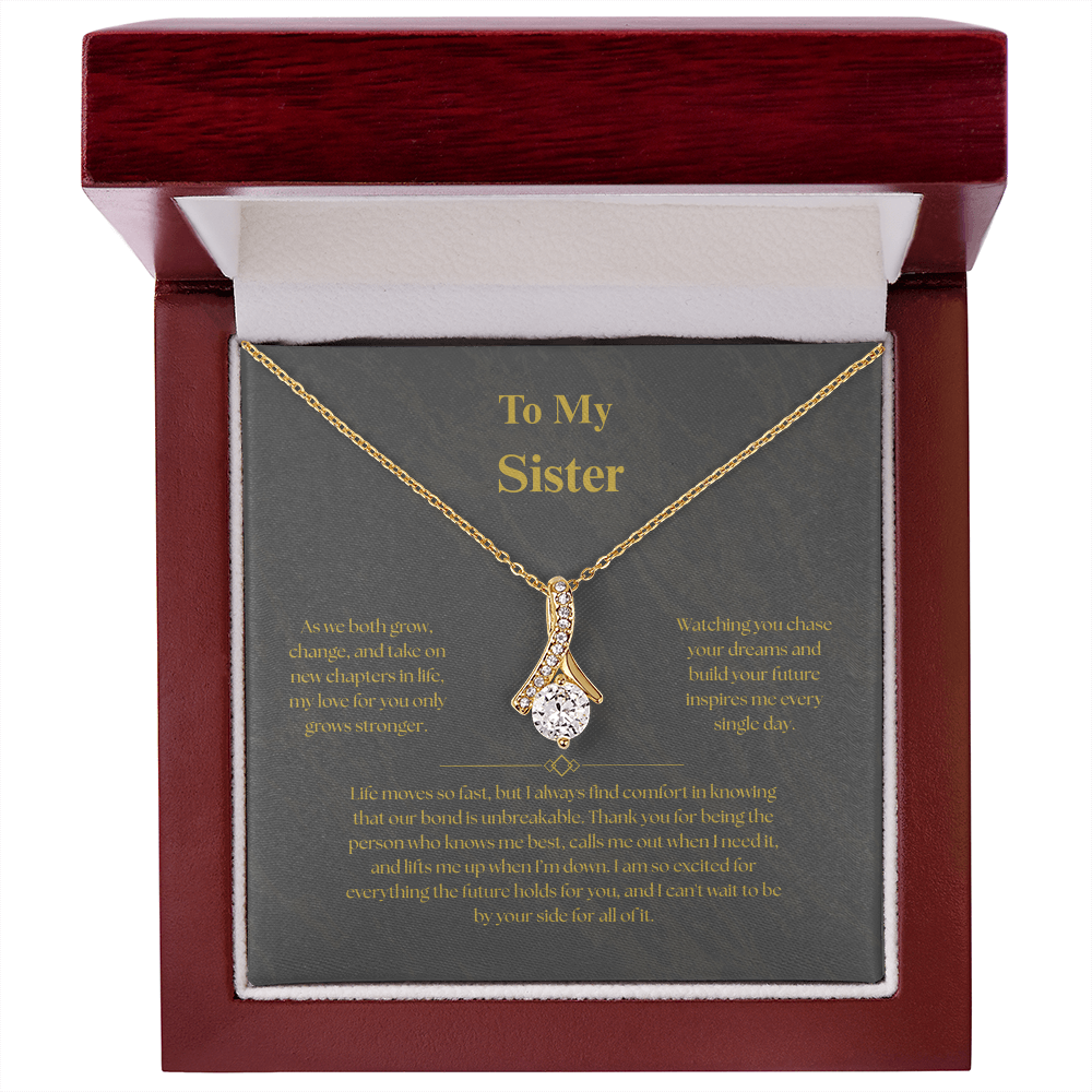 To My Sister, Alluring Beauty Necklace