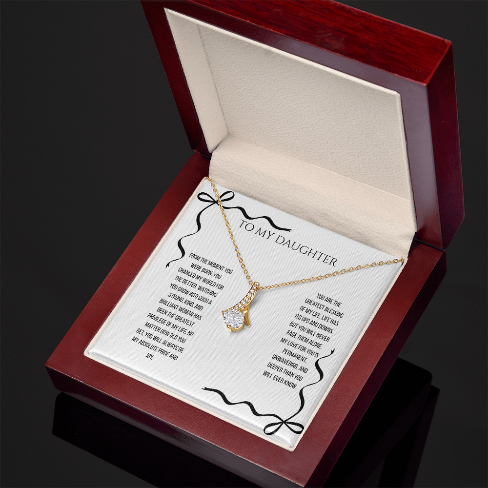 To My Daughter, Alluring Beauty Necklace
