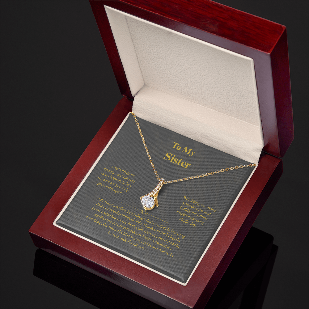 To My Sister, Alluring Beauty Necklace