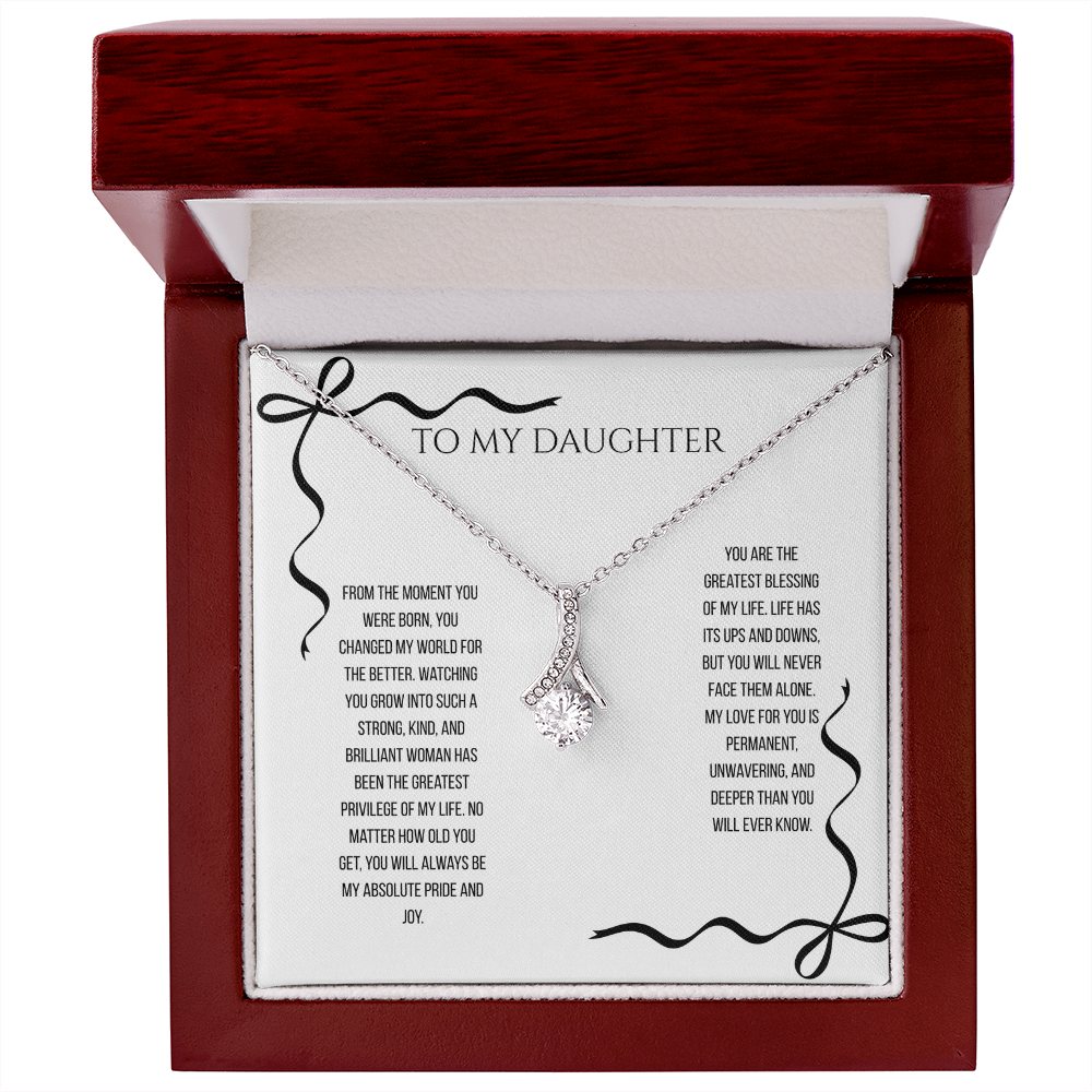 To My Daughter, Alluring Beauty Necklace
