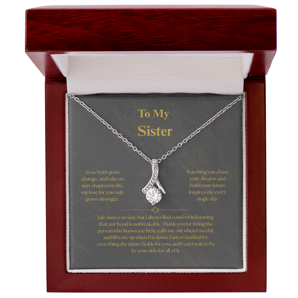 To My Sister, Alluring Beauty Necklace