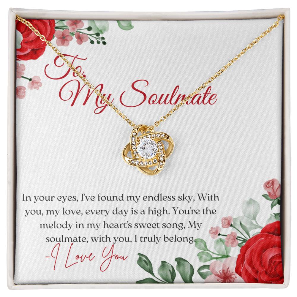 TO MY SOUL MATE LOVE KNOT