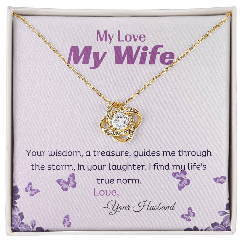 MY LOVE MY WIFE LOVE KNOT