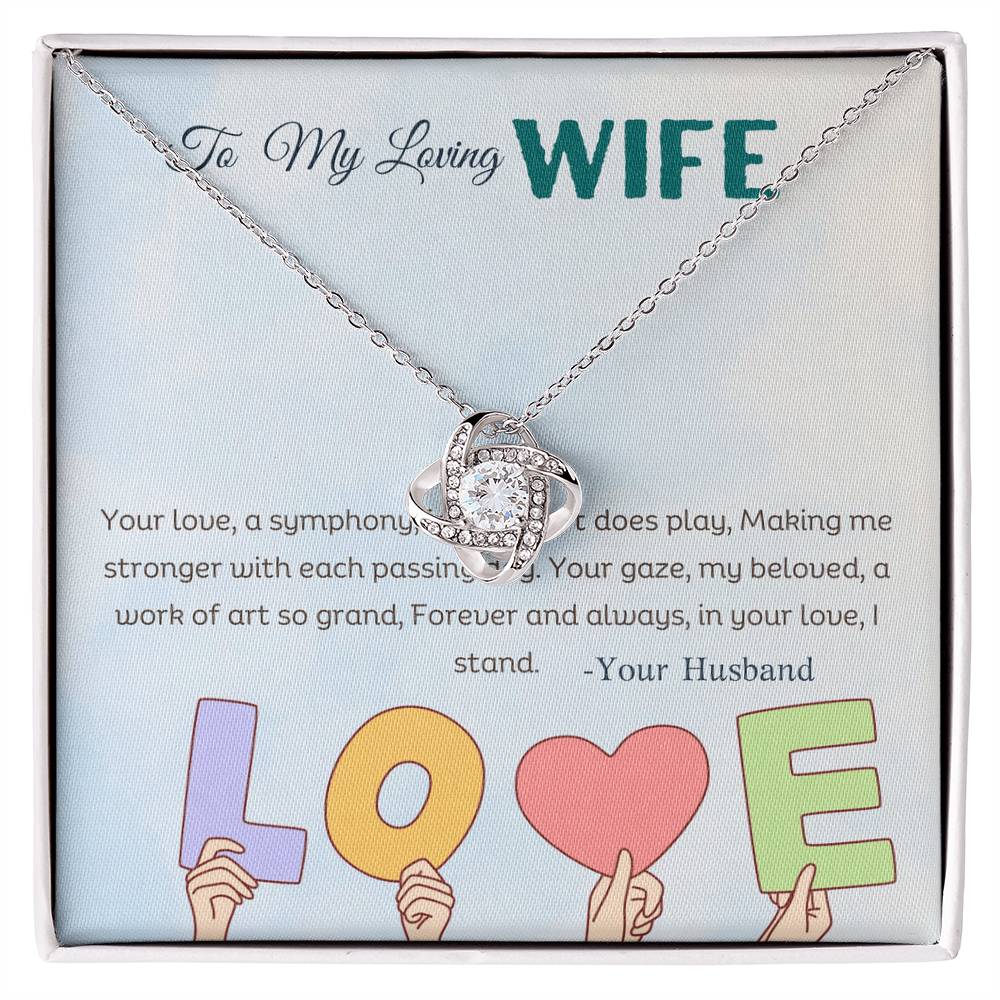 LOVING WIFE LOVE KNOT