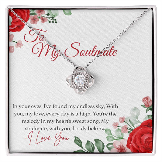 TO MY SOUL MATE LOVE KNOT