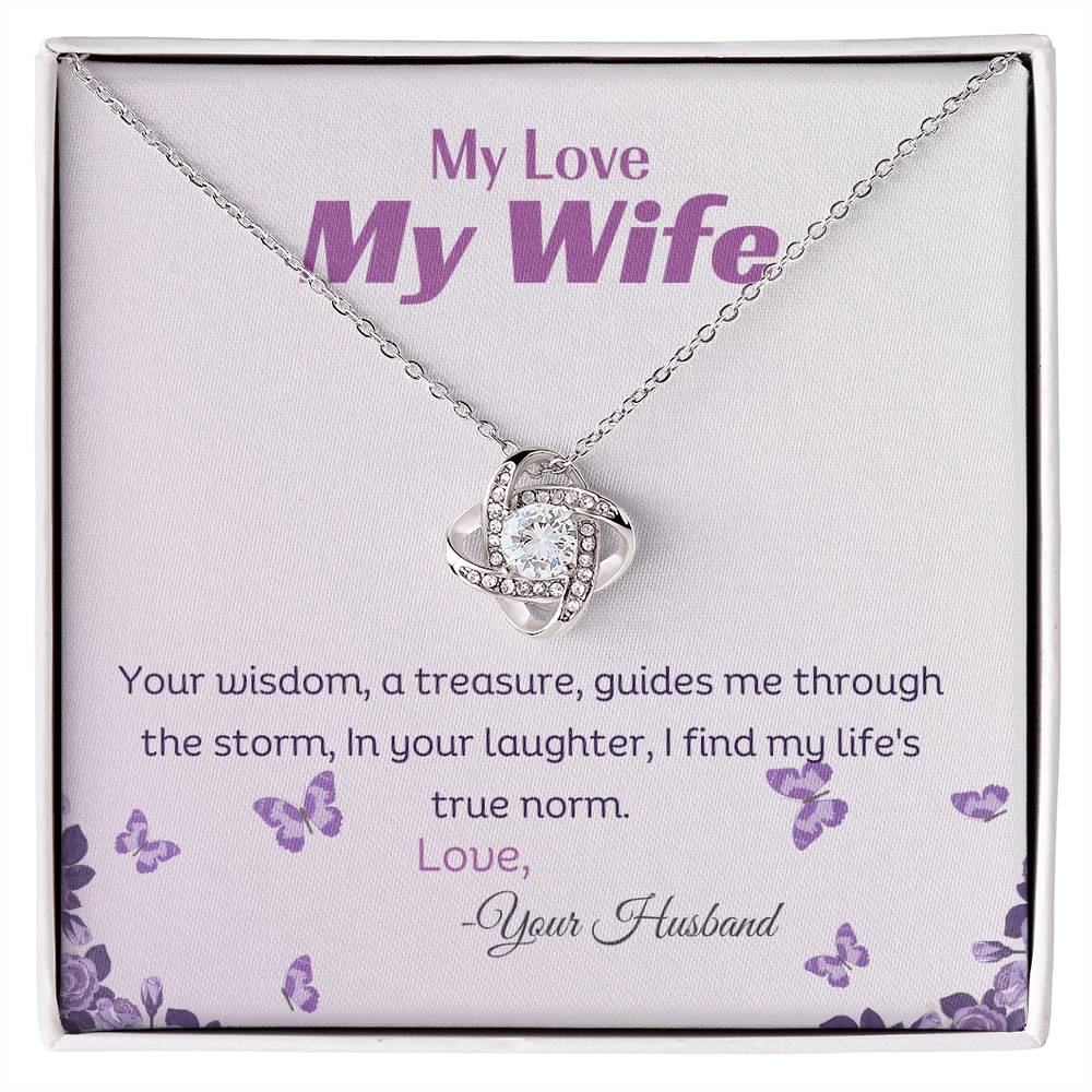 MY LOVE MY WIFE LOVE KNOT