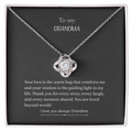 To My Grandma, Love Knot Necklace