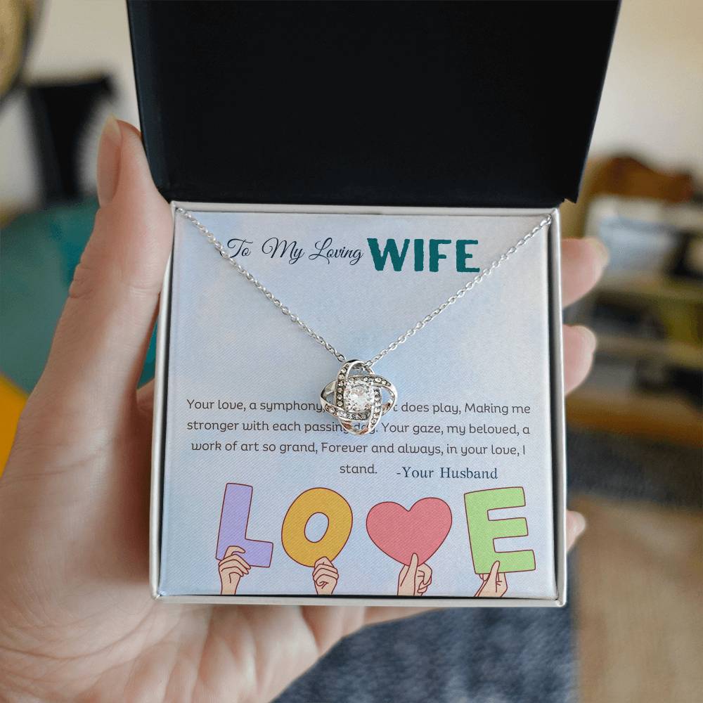 LOVING WIFE LOVE KNOT
