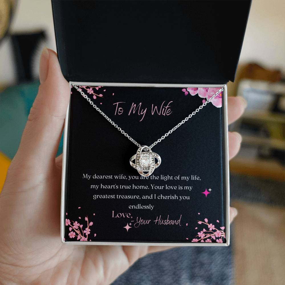 TO MY WIFE LOVE KNOT