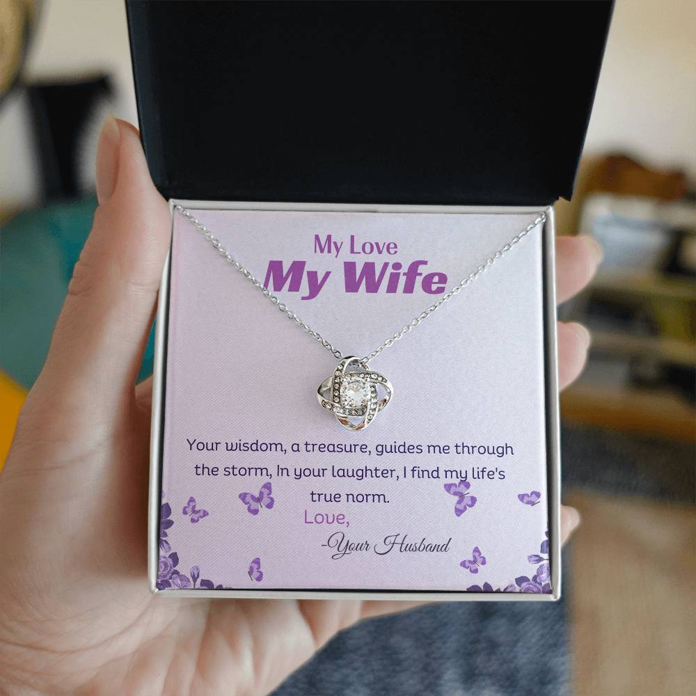 MY LOVE MY WIFE LOVE KNOT