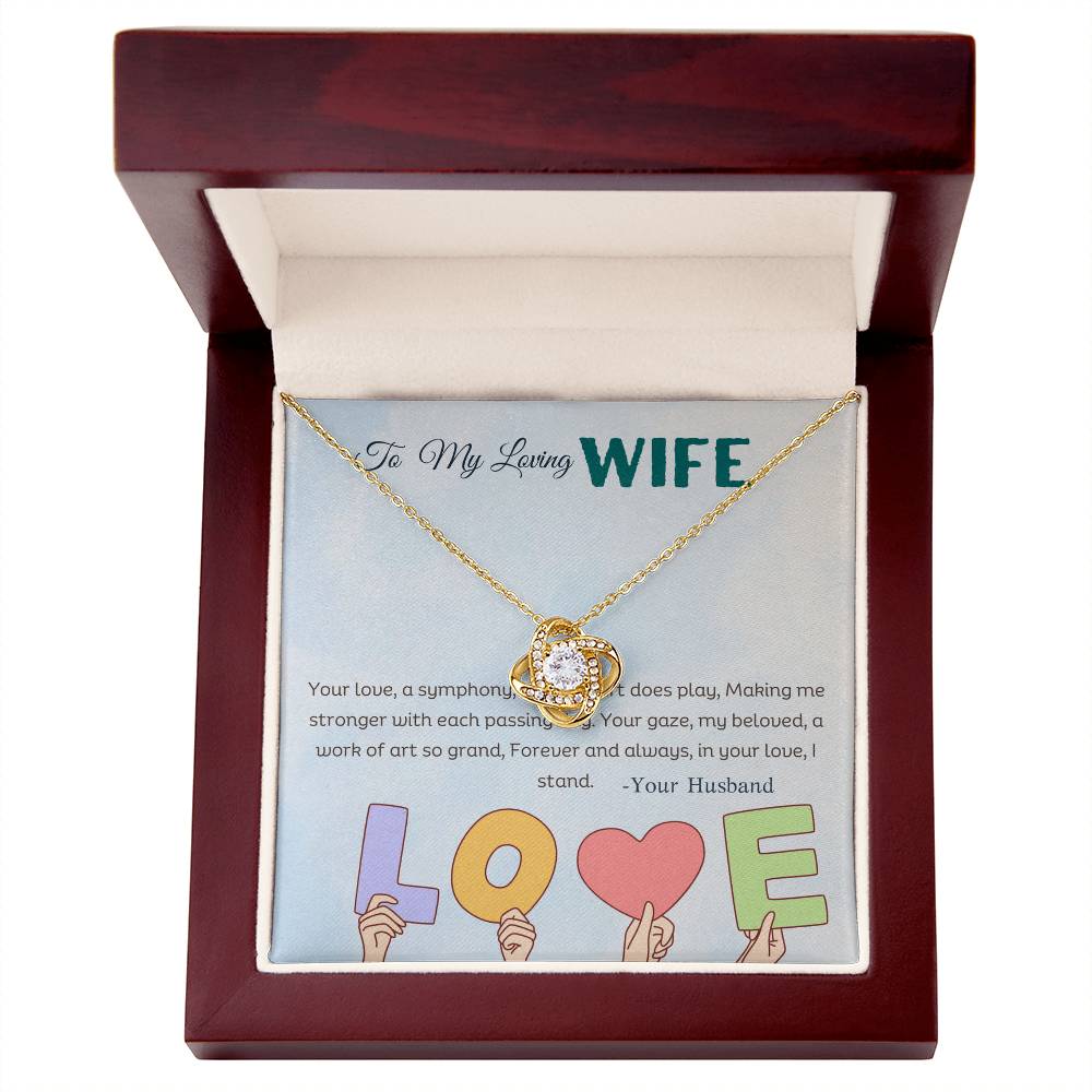LOVING WIFE LOVE KNOT