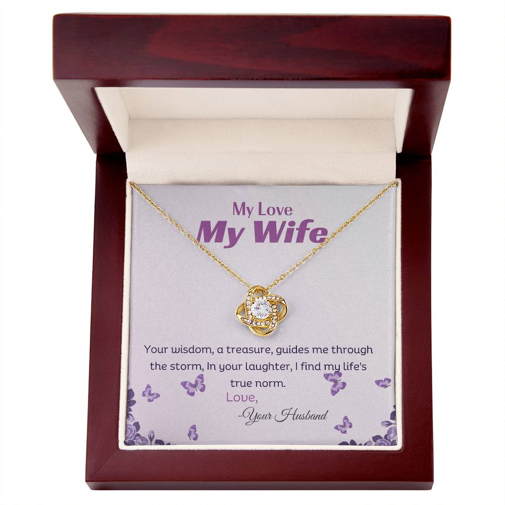 MY LOVE MY WIFE LOVE KNOT