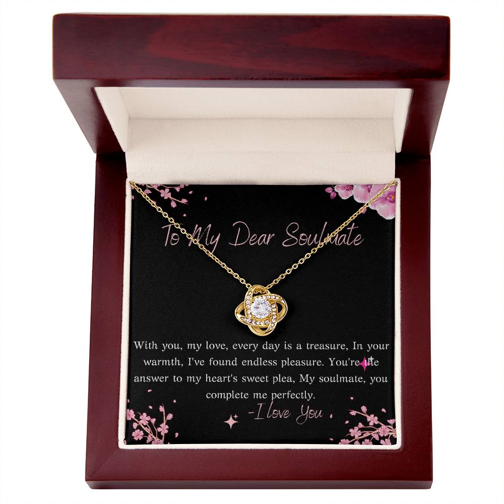 MY DEAR SOULMATE LOVE KNOT