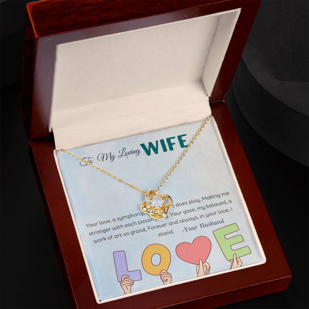 LOVING WIFE LOVE KNOT