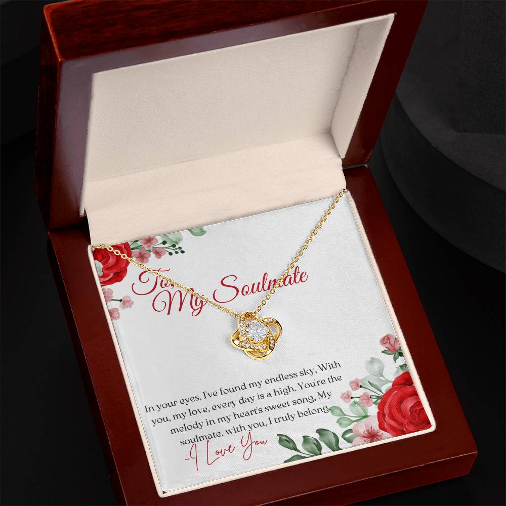 TO MY SOUL MATE LOVE KNOT