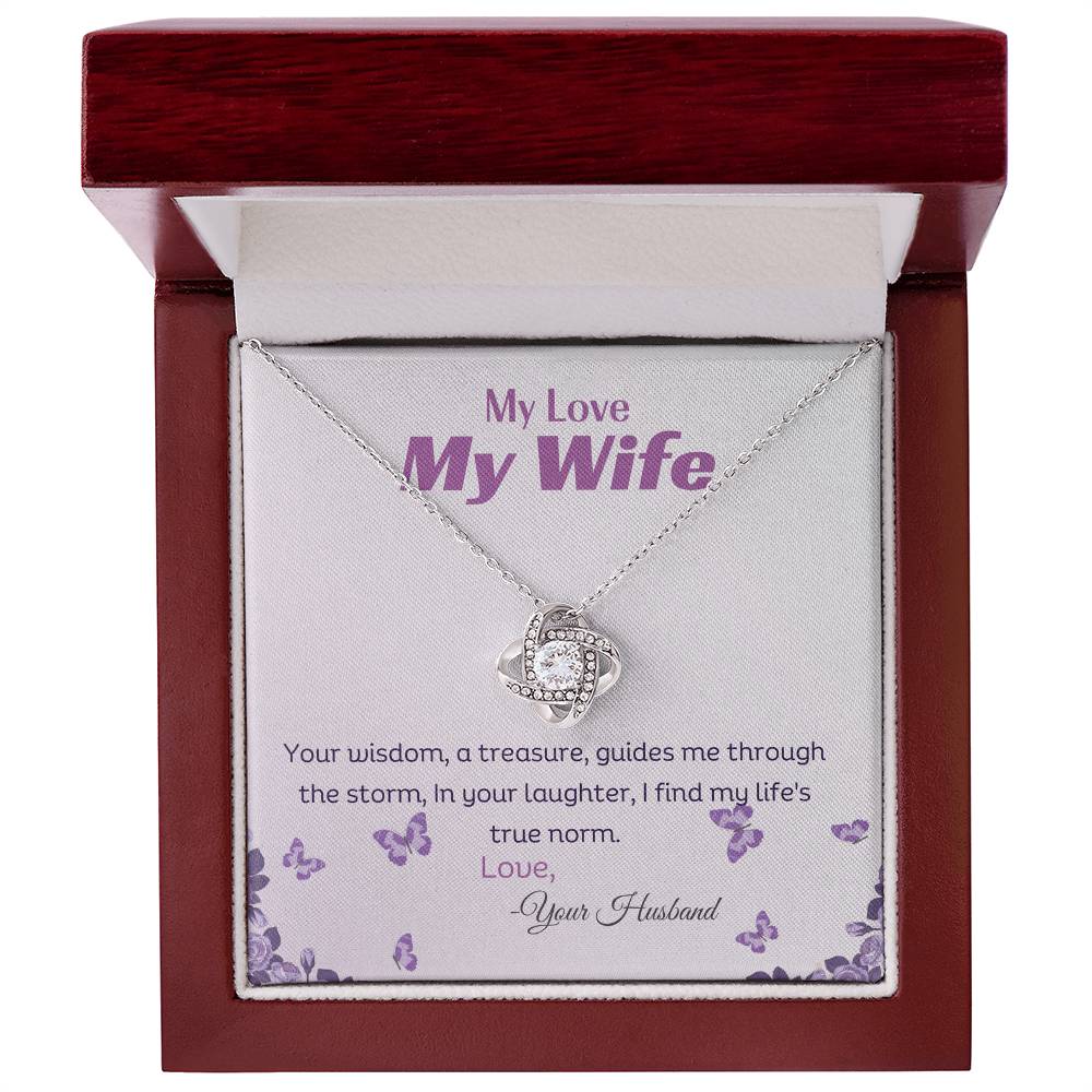MY LOVE MY WIFE LOVE KNOT