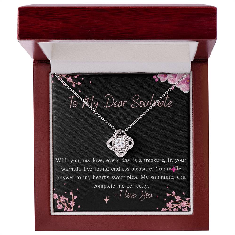 MY DEAR SOULMATE LOVE KNOT