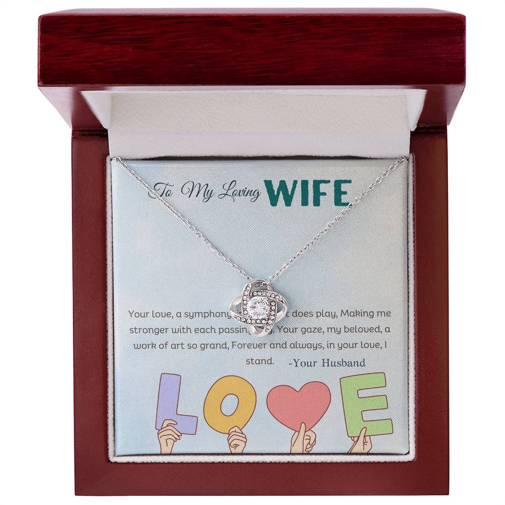 LOVING WIFE LOVE KNOT