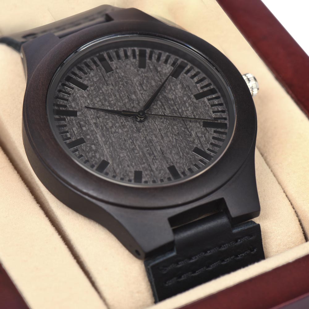 To My Brother, Wooden Watch