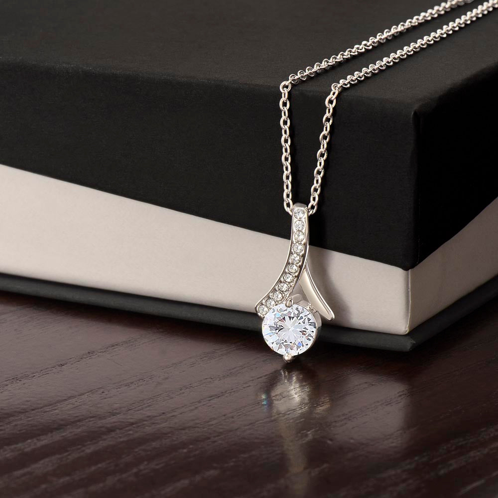 Alluring Beauty Necklace, No message Card