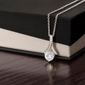 Alluring Beauty Necklace, No message Card