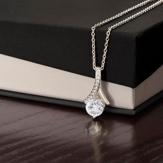 Alluring Beauty Necklace, No message Card